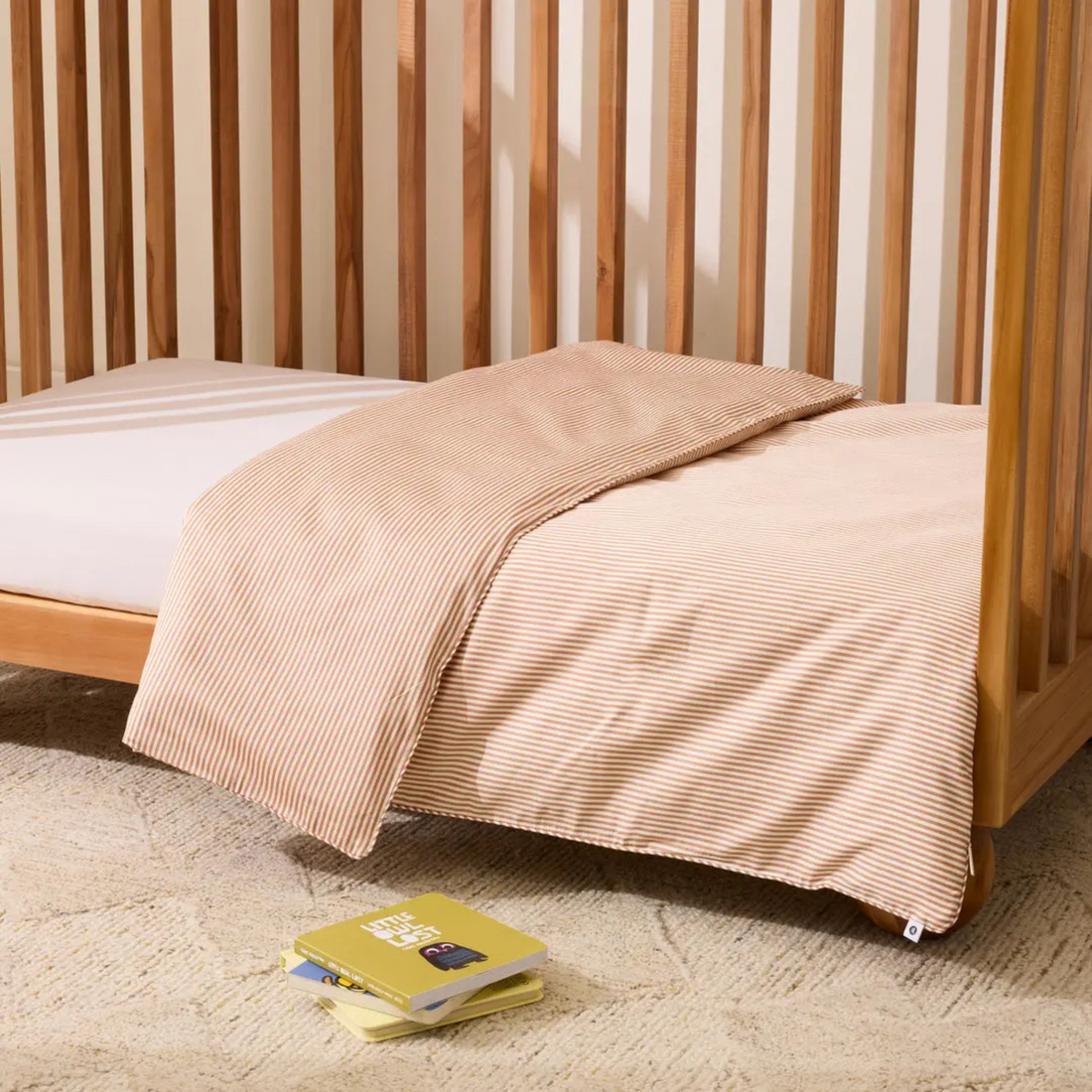 Eden Cotton Quilt Cover - Jamie Stripe