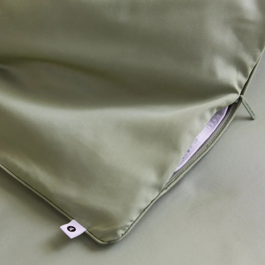 Eden Cotton Quilt Cover - Sage