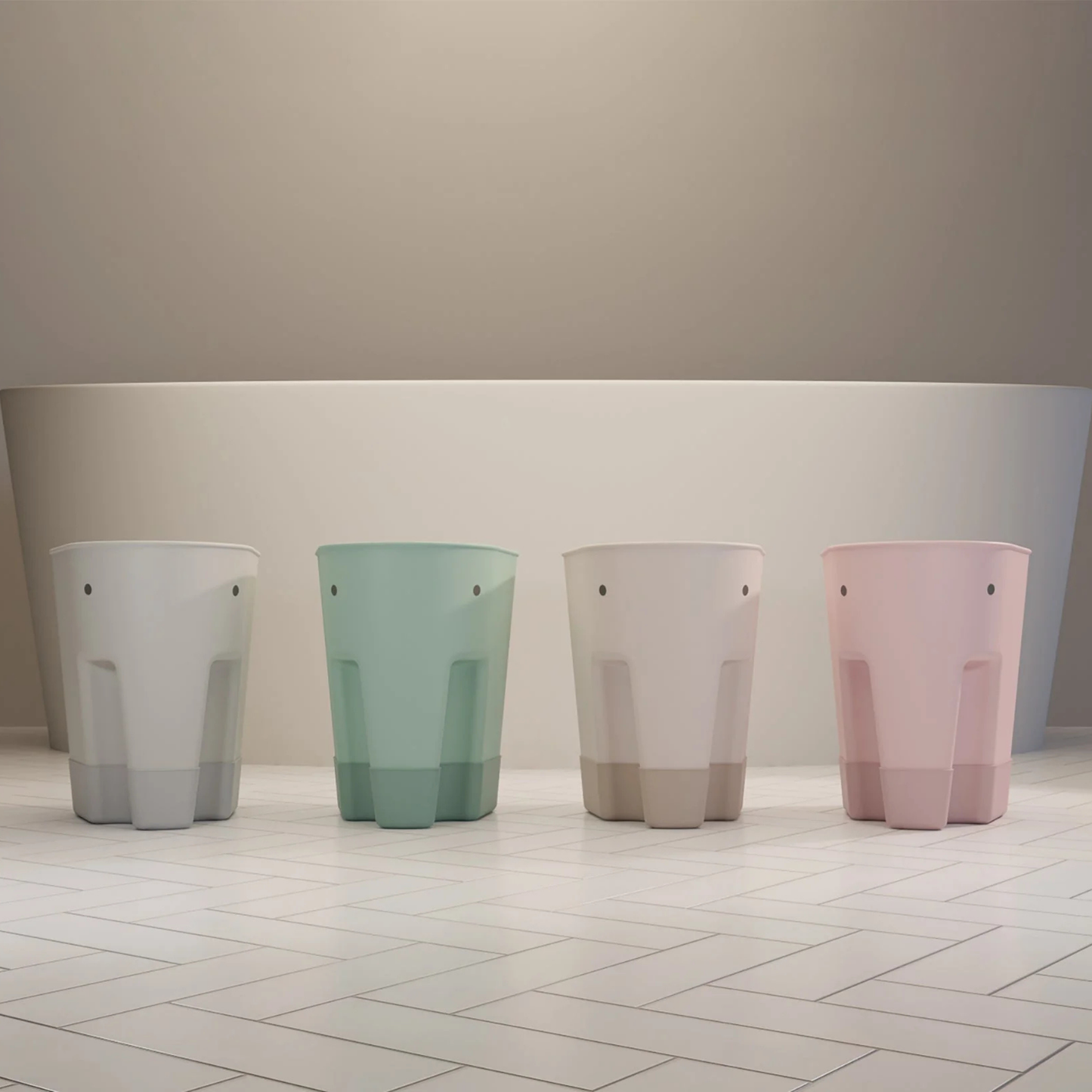 Ellie Toy Storage Bin - Taupe