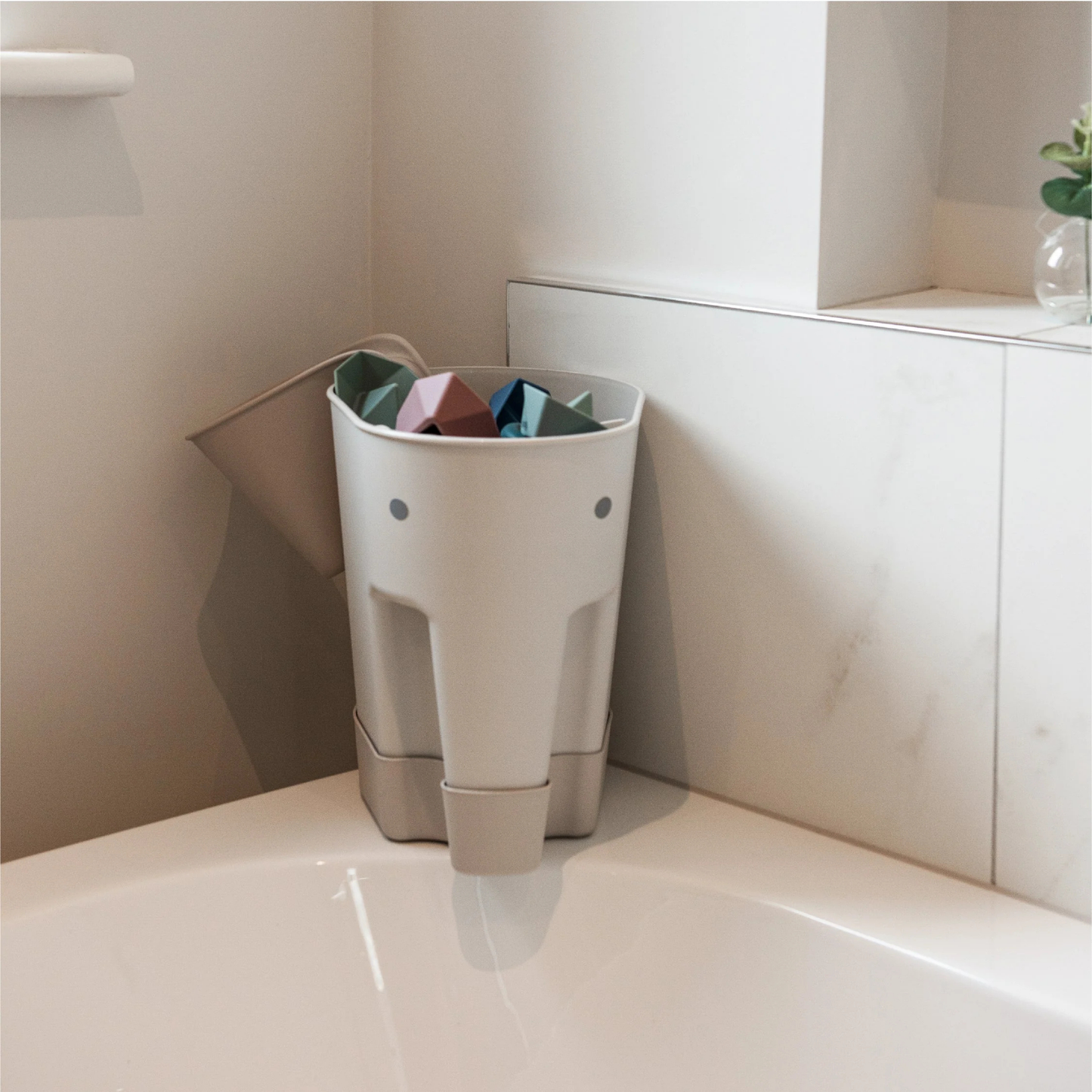 Ellie Toy Storage Bin - Taupe