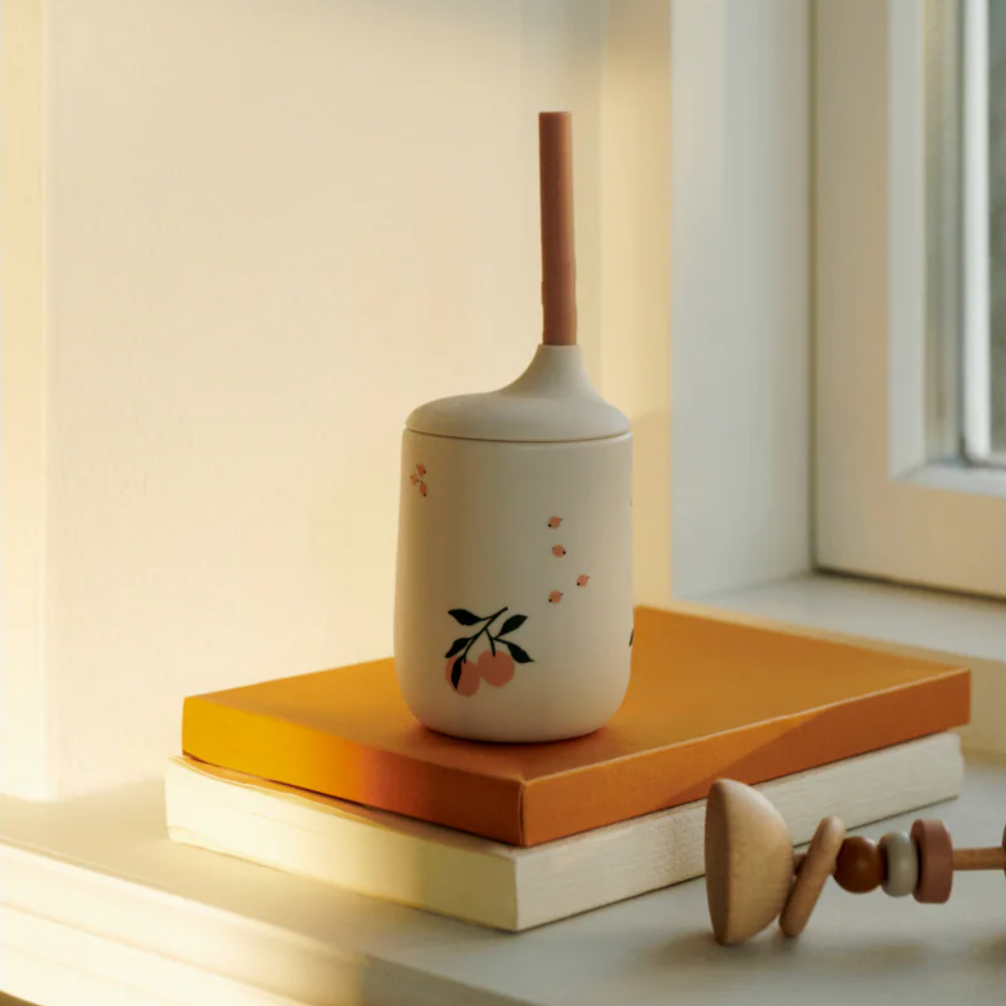 Ellis Printed Sippy Cup - Peach/Sea Shell Mix