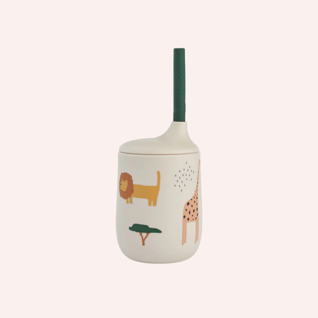 Ellis Printed Sippy Cup - Safari Sandy Mix