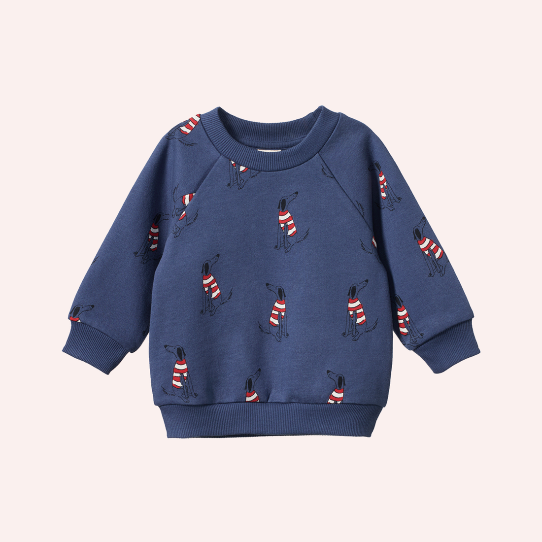 Emerson Sweater - Best Friend Indigo Print