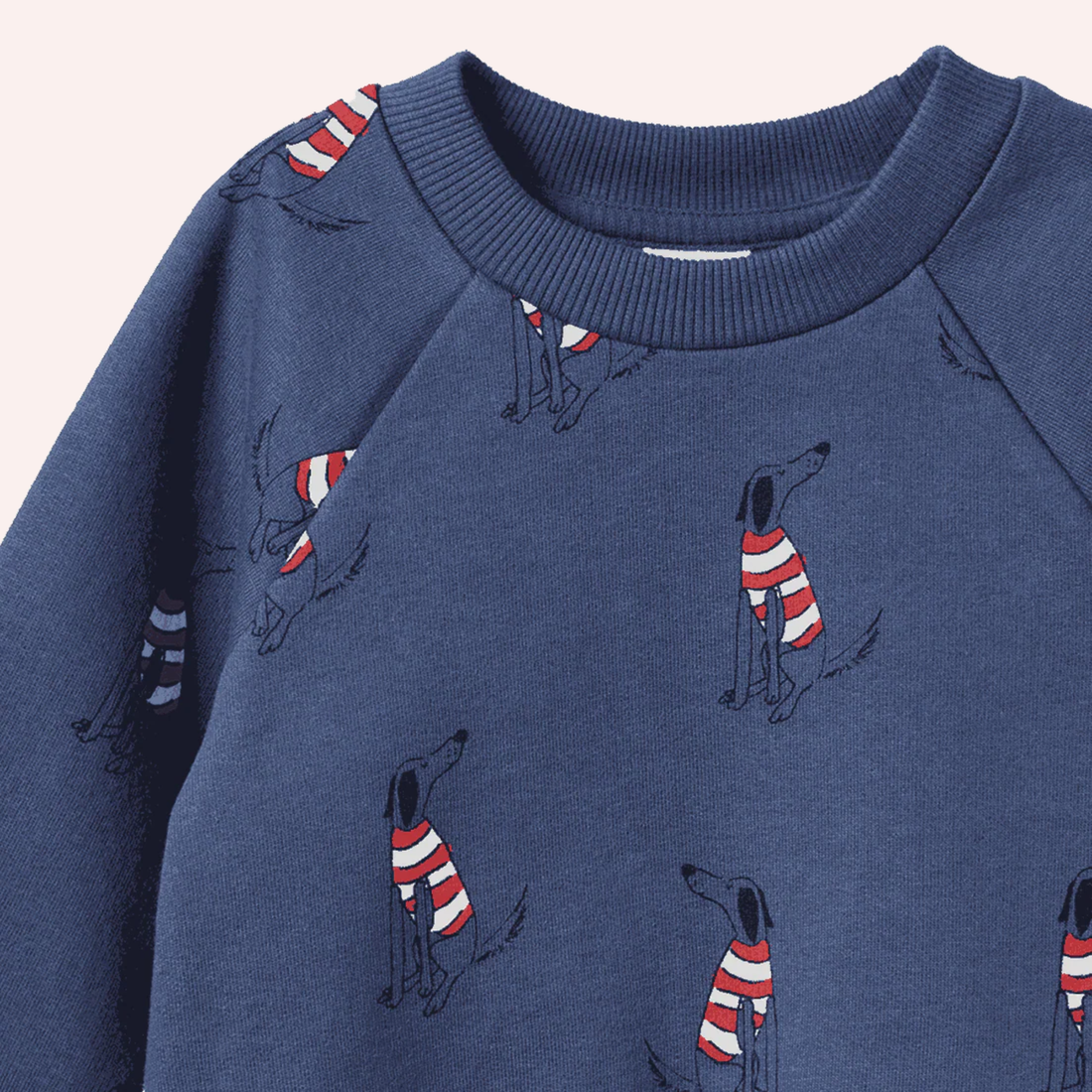 Emerson Sweater - Best Friend Indigo Print