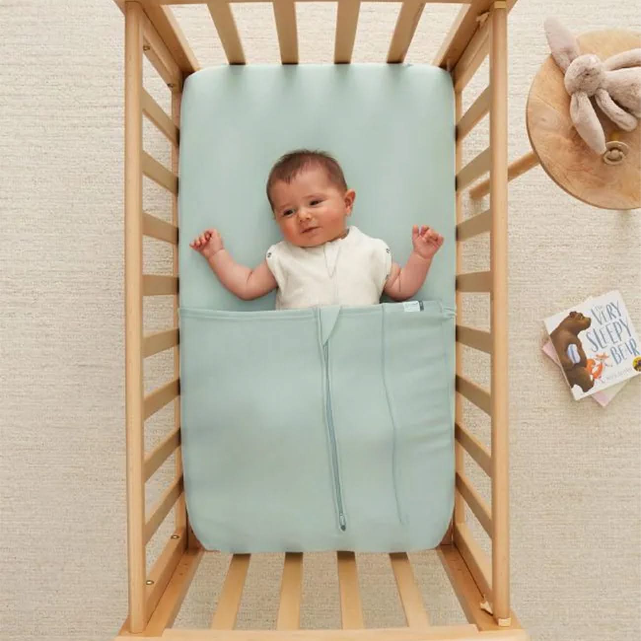 Cocoon Swaddle Bag 1.0 TOG - Oatmeal Marle by Ergo Pouch | the