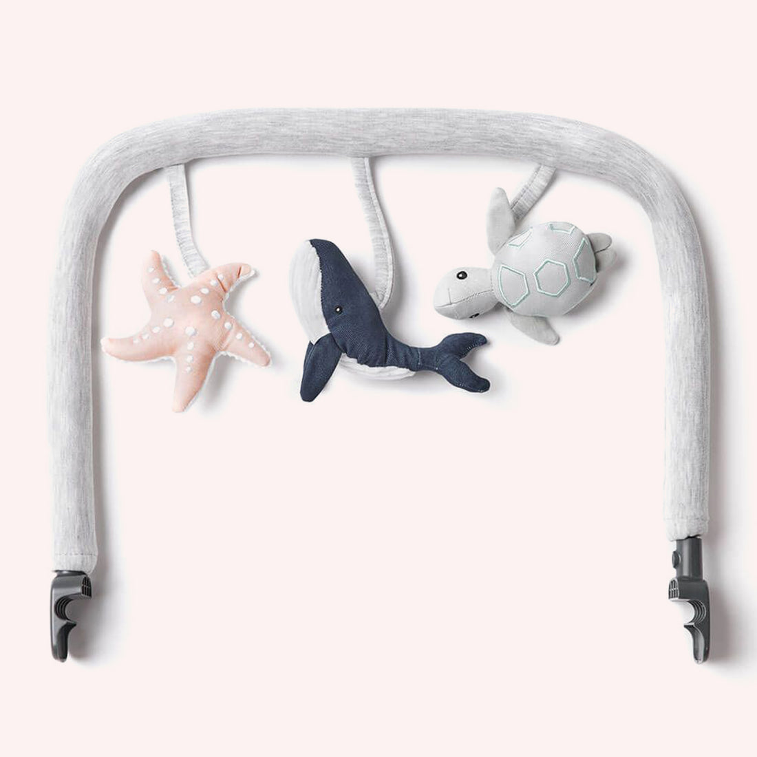 Evolve 3 in 1 Bouncer Toy Bar - Ocean Wonder - Light Grey