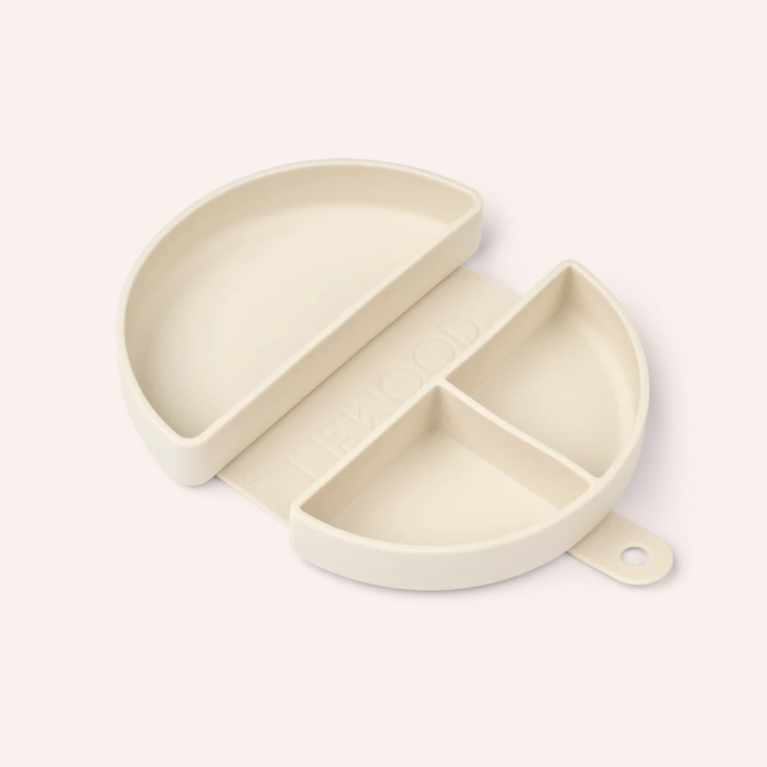 Eugene Foldable Snack Box - Peach/Sea Shell