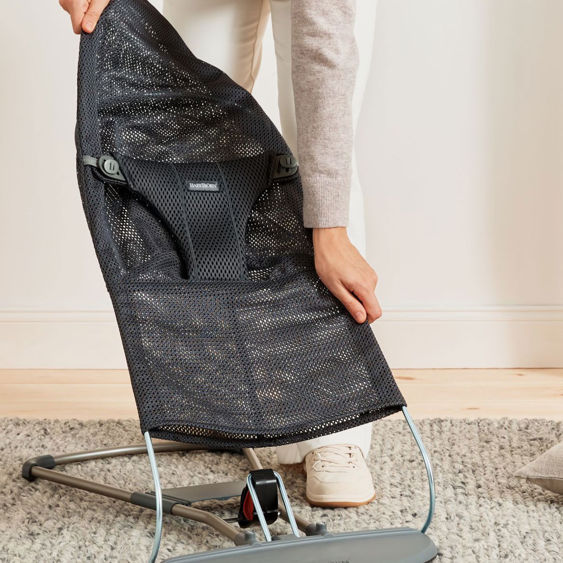 Fabric Seat for Bouncer - Mesh/Anthracite