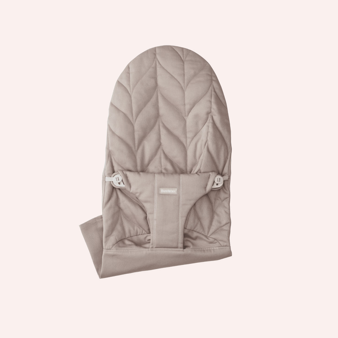 Fabric Seat for Bouncer - Woven/Petal Quilt/Sand Grey