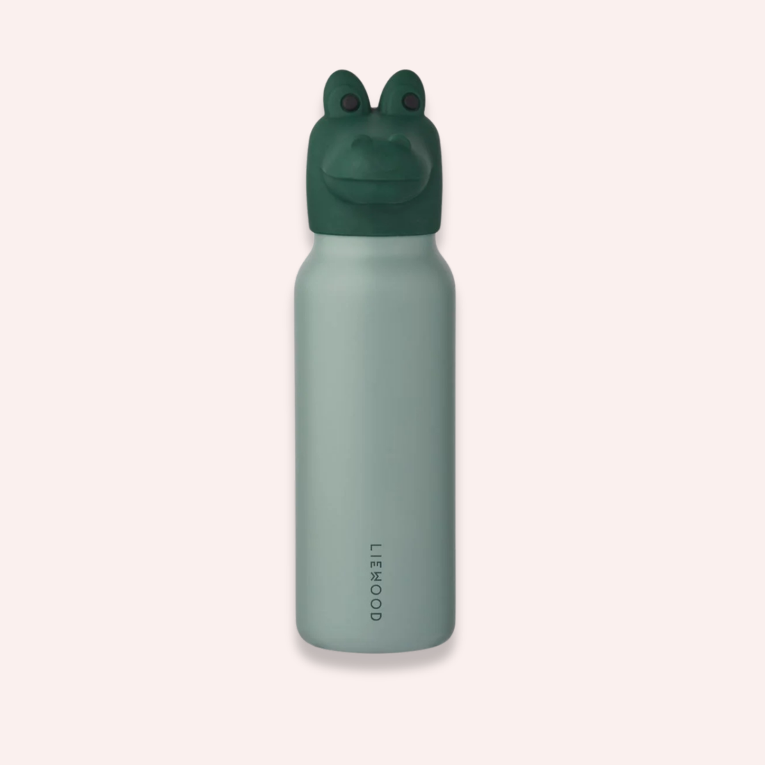 Falk Water Bottle with Crocodile Lid 350 ml - Peppermint/Garden Green