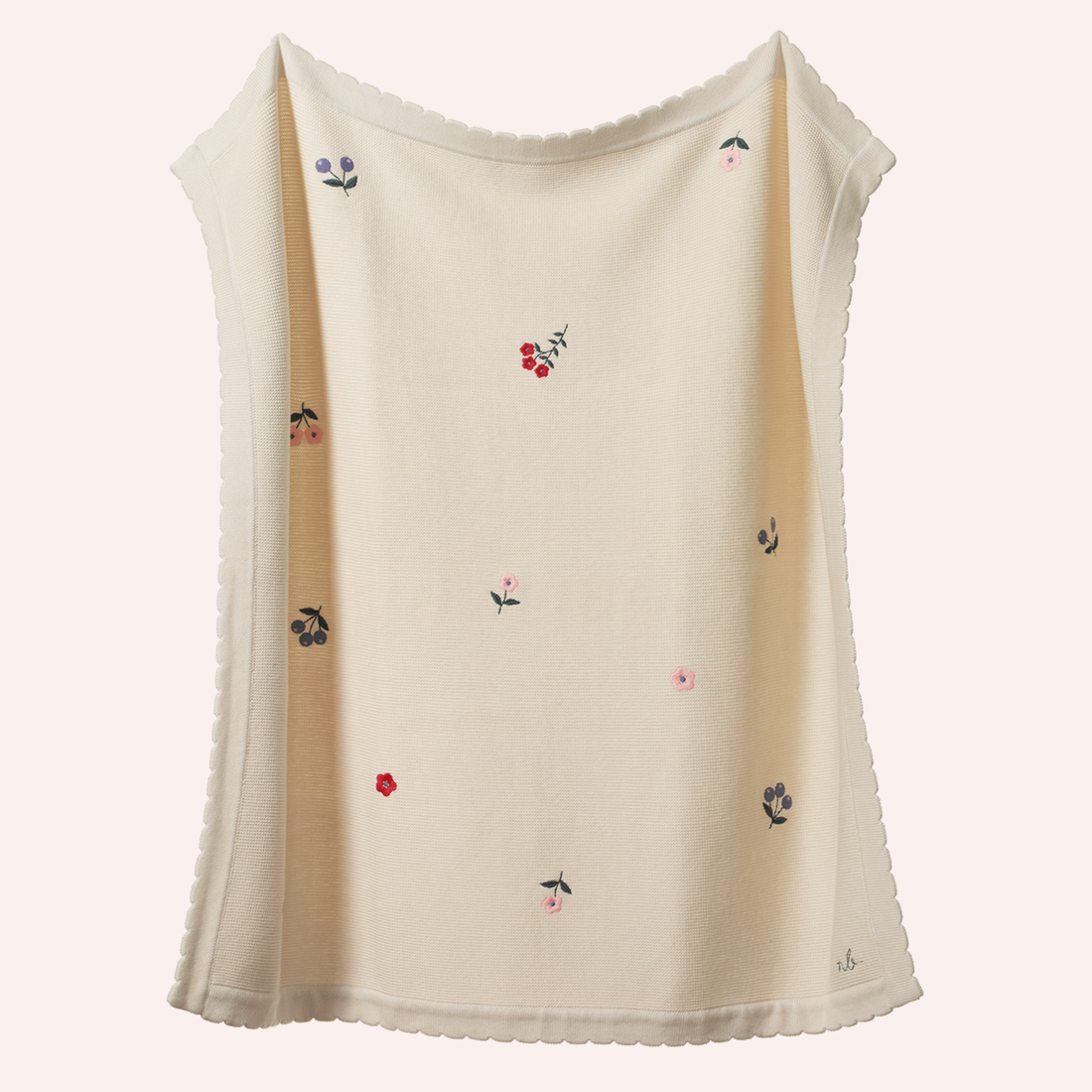 Fern Blanket - Berry Garden