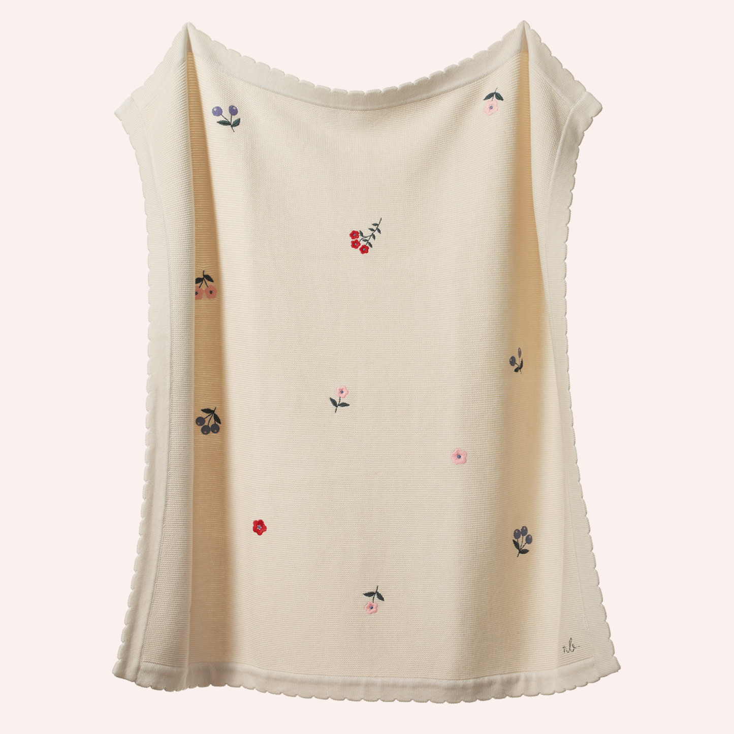 Fern Blanket - Berry Garden
