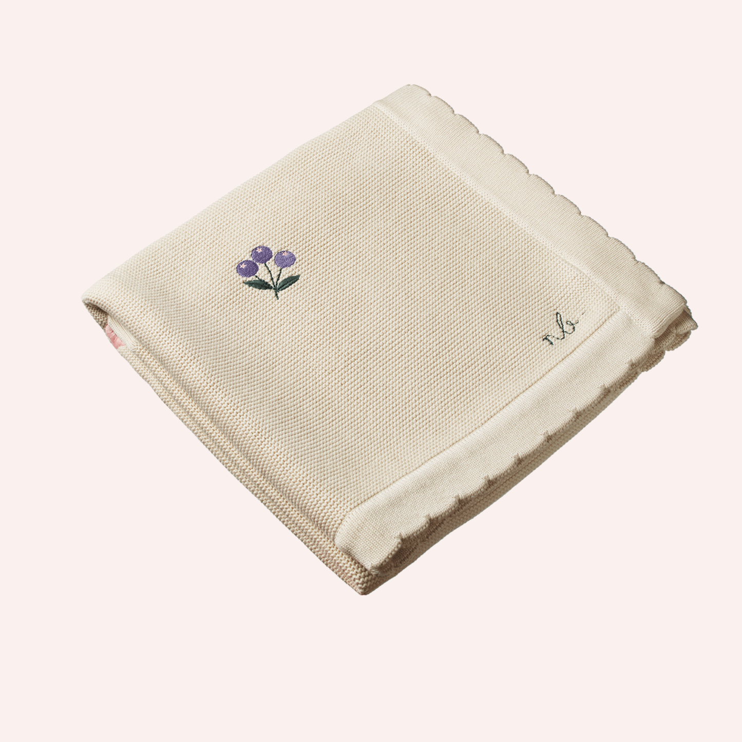 Fern Blanket - Berry Garden