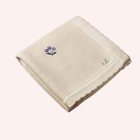 Fern Blanket - Berry Garden