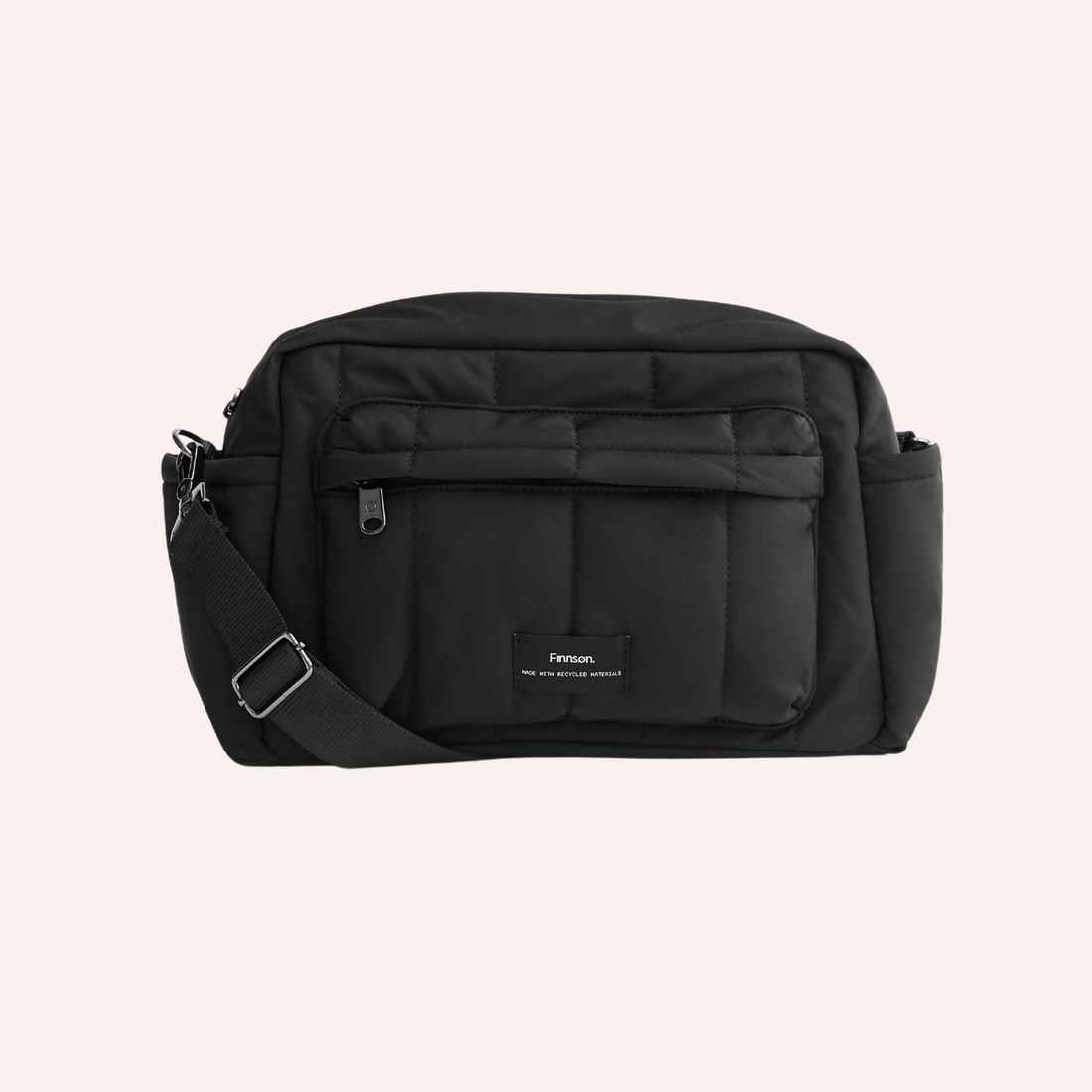 Freya Eco Oversized Stroller Organiser - Black