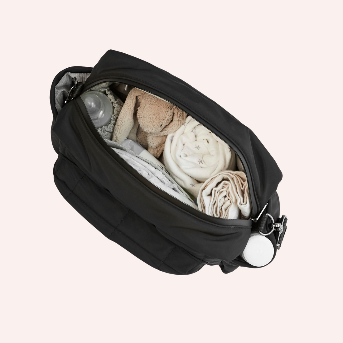 Freya Eco Oversized Stroller Organiser - Black