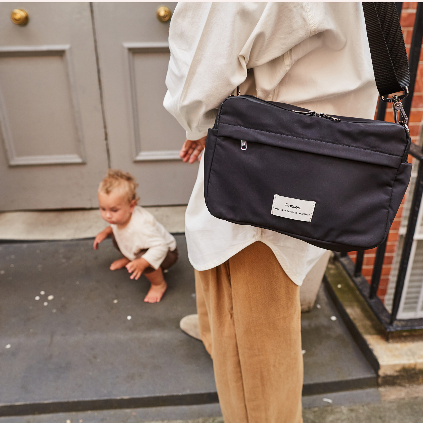 Frida Eco Stroller Organiser - Black