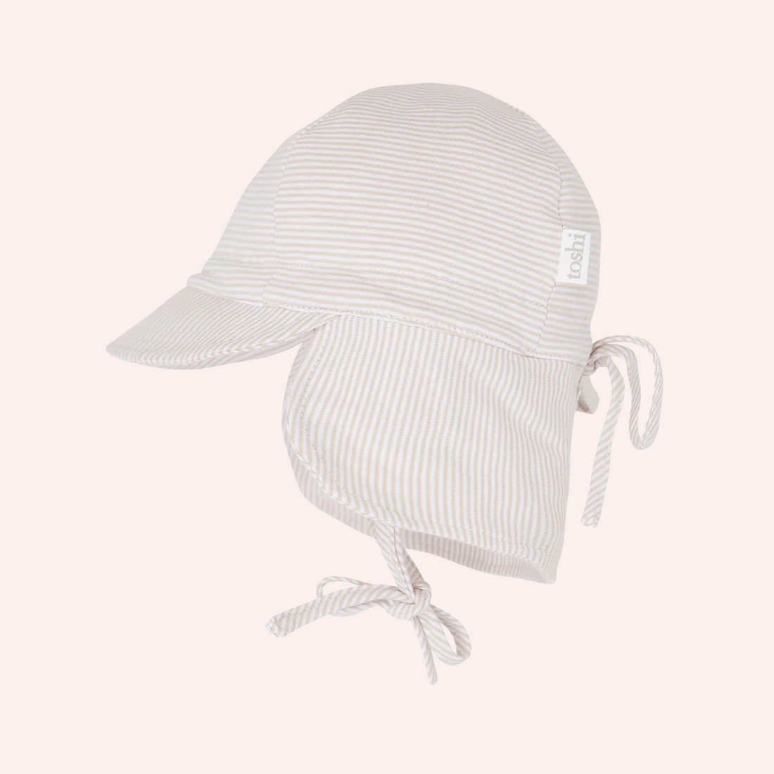 Flap Cap Baby - Peanut