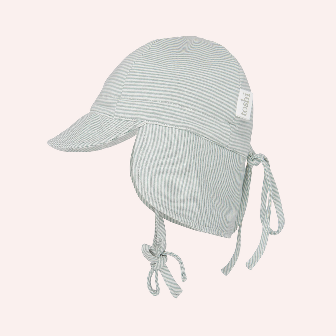 Flap Cap Baby - Sage