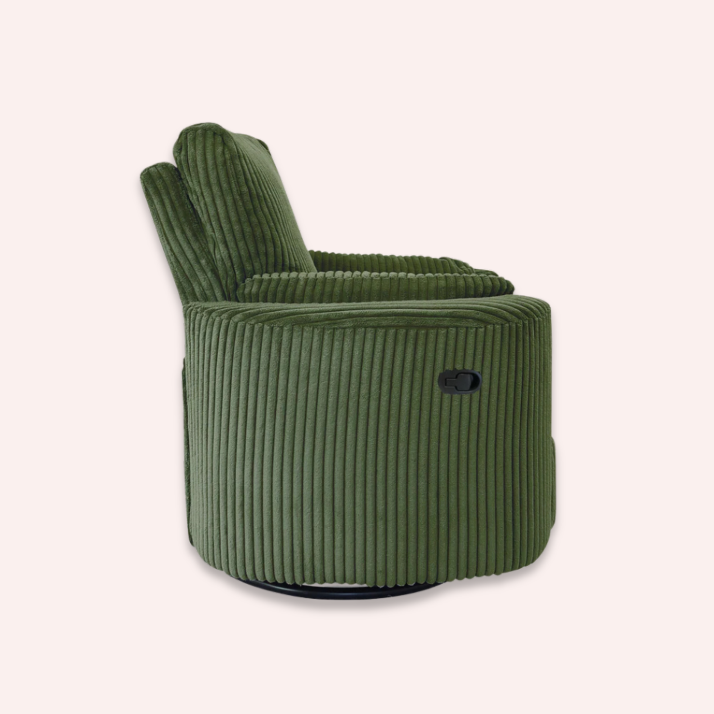 Fluff Mumma Glider Recliner Arm Chair - Sage