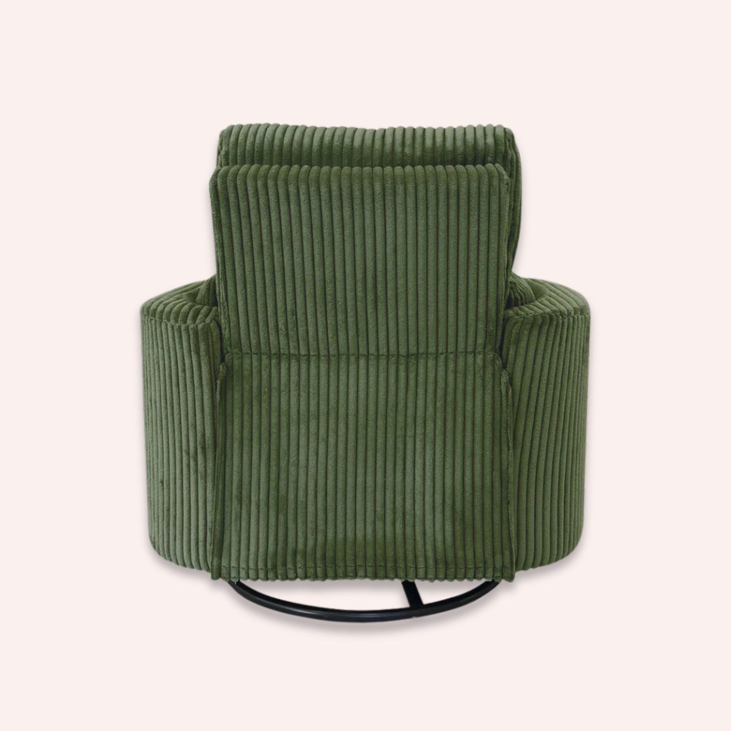 Fluff Mumma Glider Recliner Arm Chair - Sage
