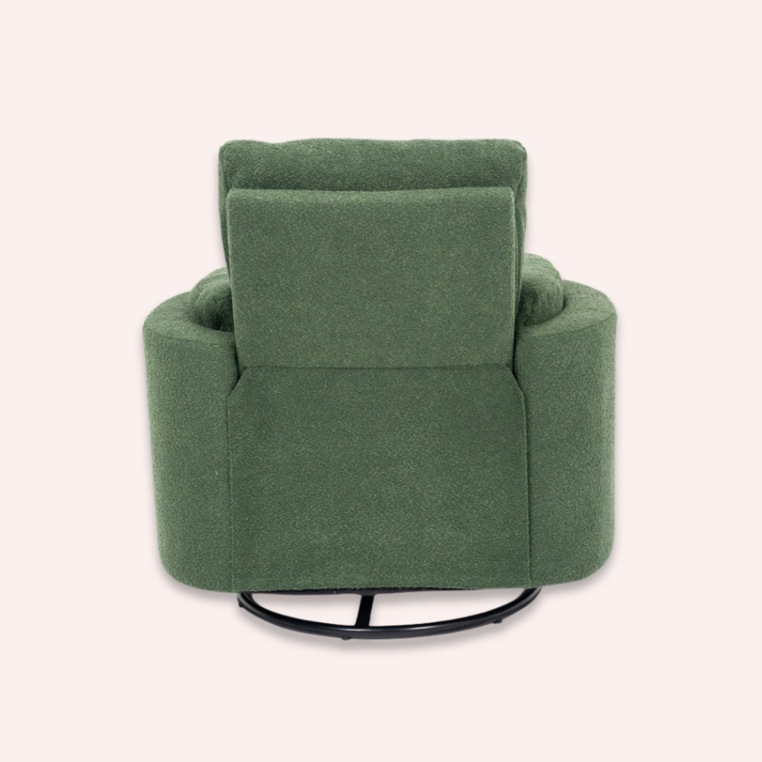 Fluff Mumma Glider Recliner Arm Chair - Forest