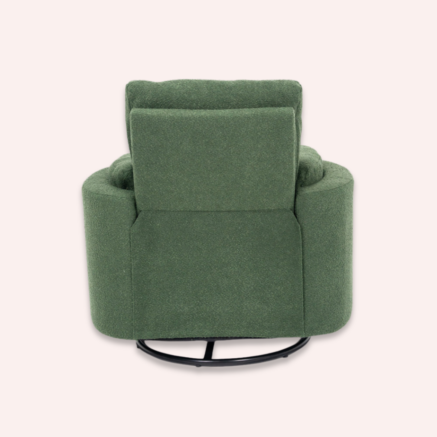 Fluff Mumma Glider Recliner Arm Chair - Forest