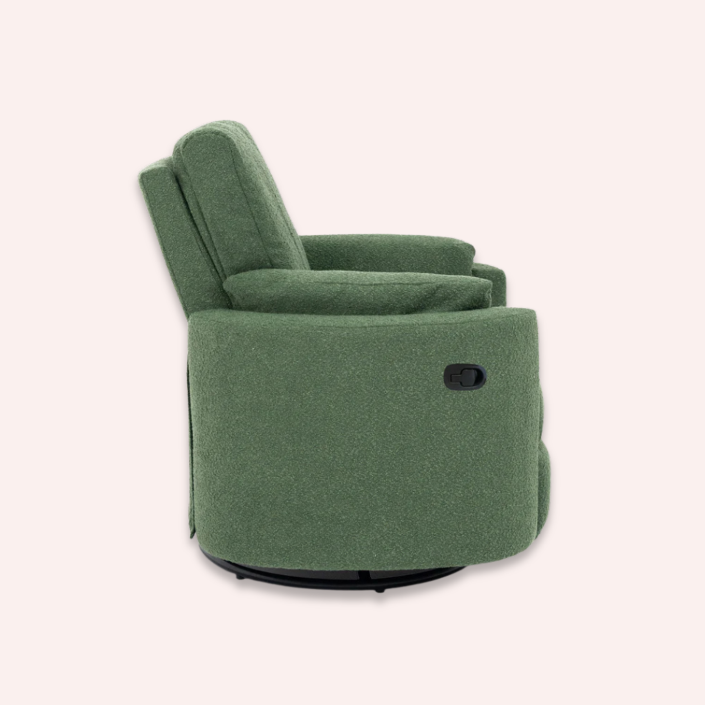 Fluff Mumma Glider Recliner Arm Chair - Forest