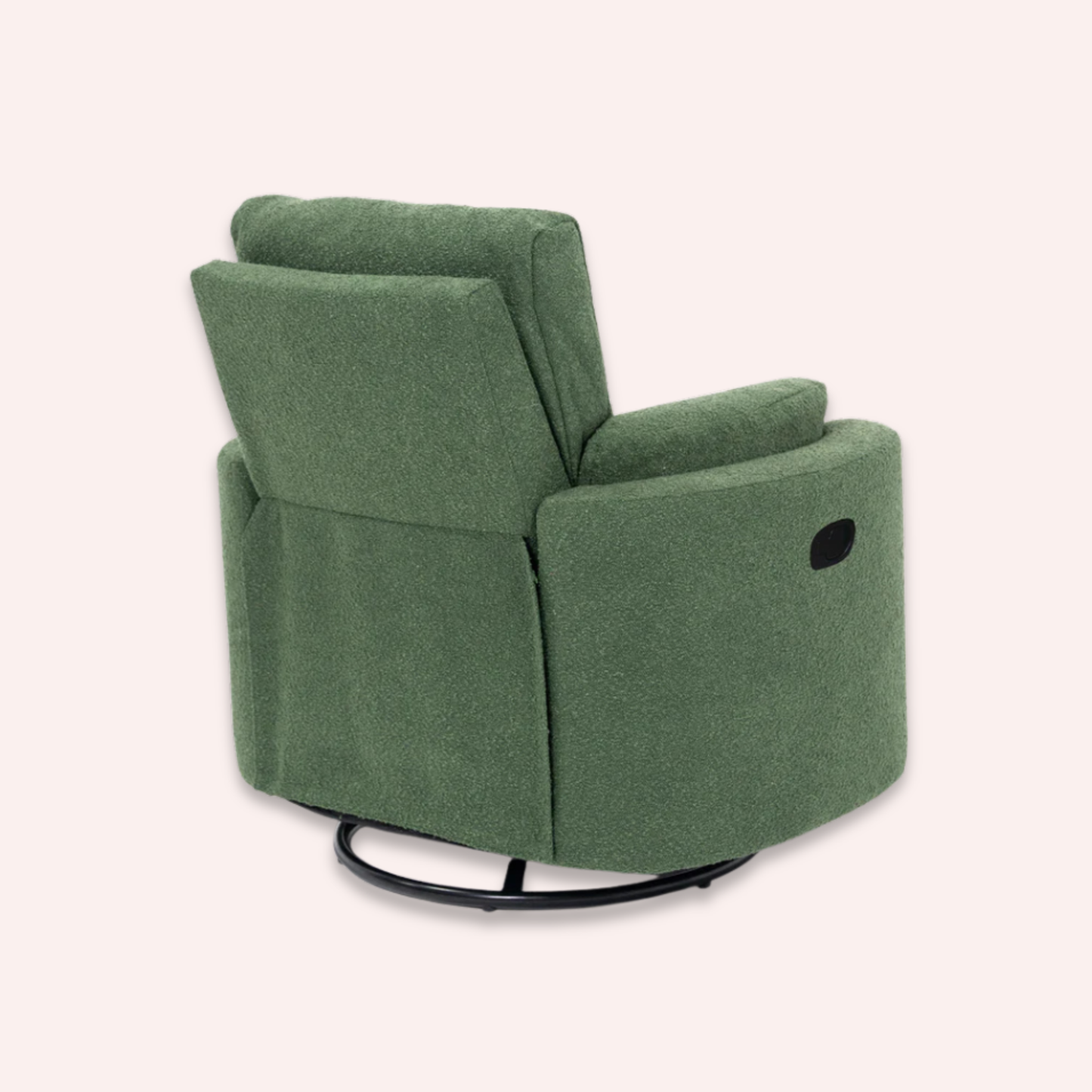 Fluff Mumma Glider Recliner Arm Chair - Forest