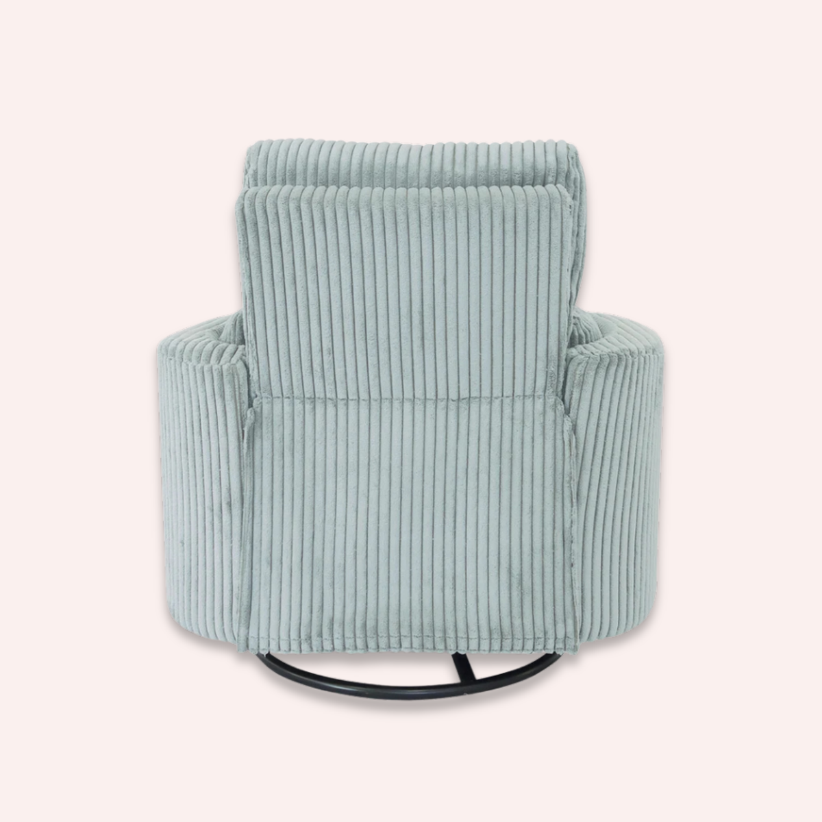 Fluff Mumma Glider Recliner Arm Chair - Sea