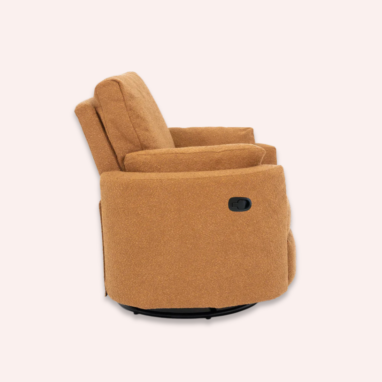 Fluff Mumma Glider Recliner Arm Chair - Ginger
