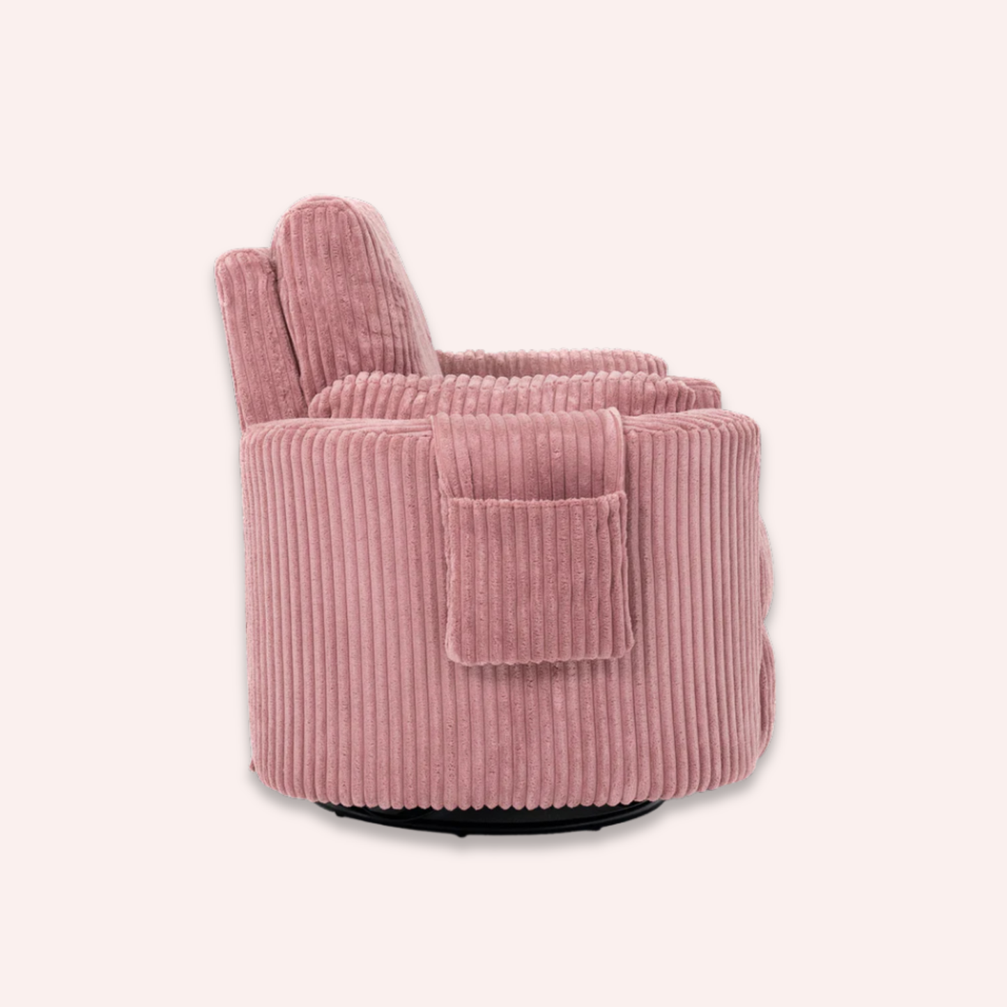 Fluffy Pouch - Set of 2 - Blush