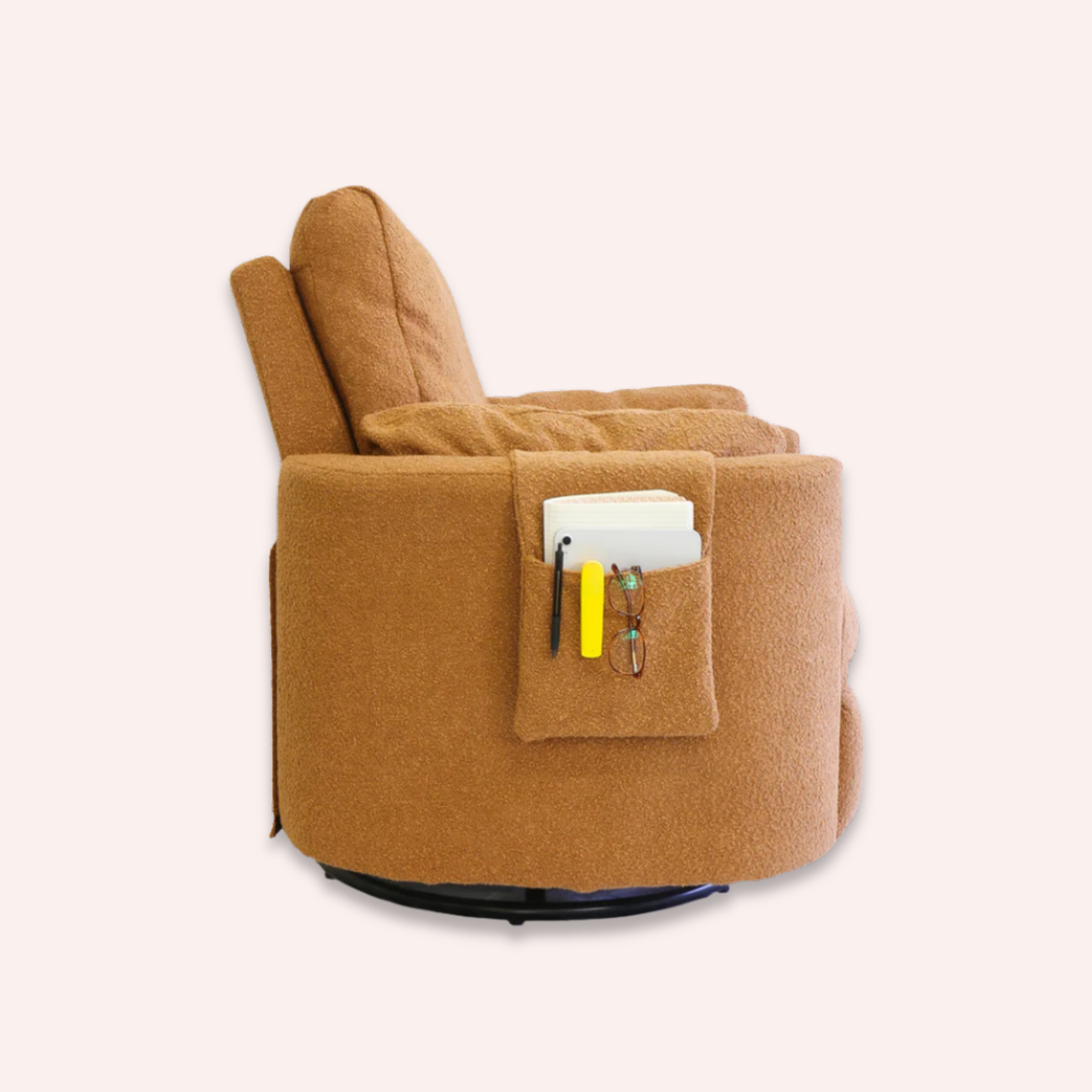 Fluffy Pouch - Set of 2 - Ginger