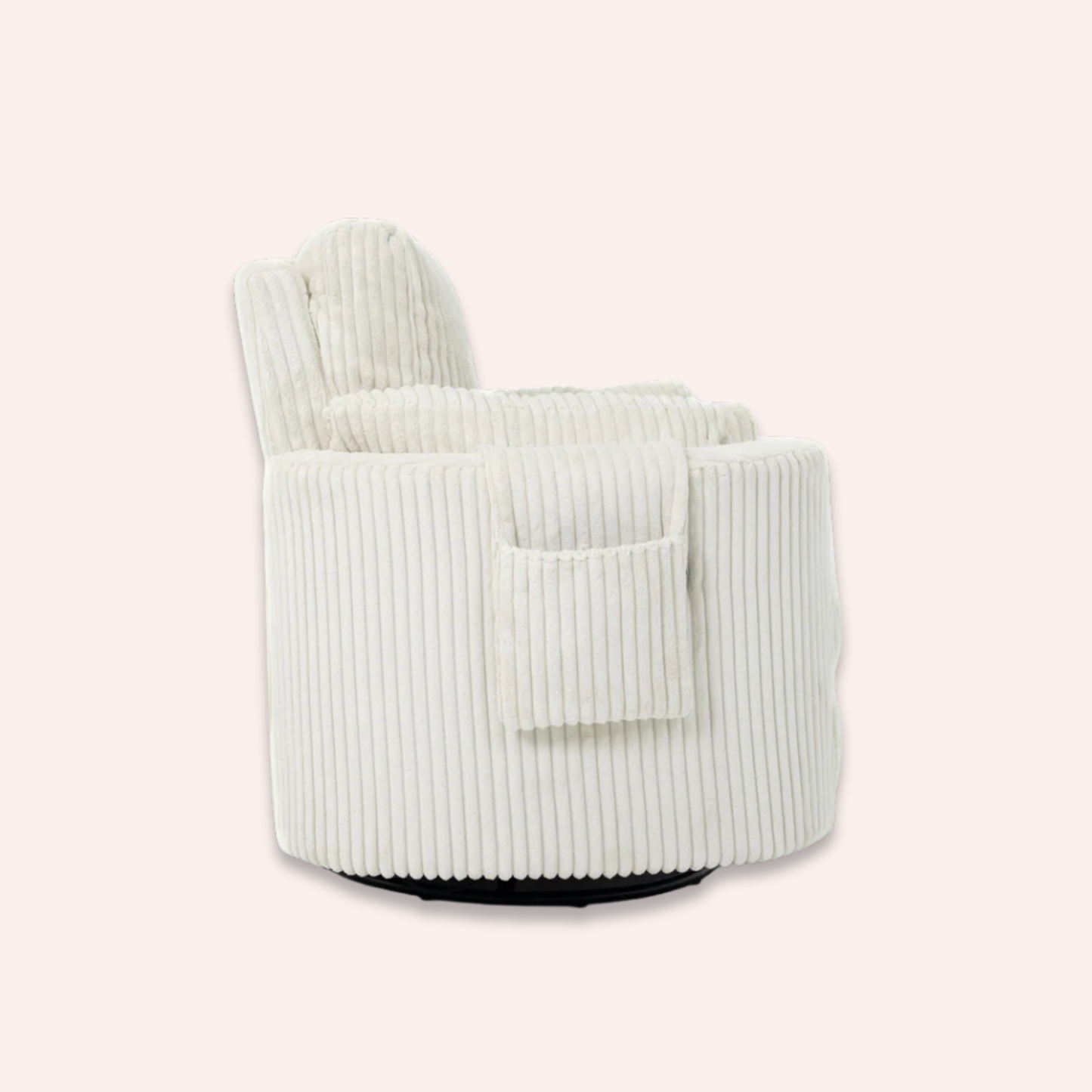 Fluffy Pouch - Set of 2 - Off White