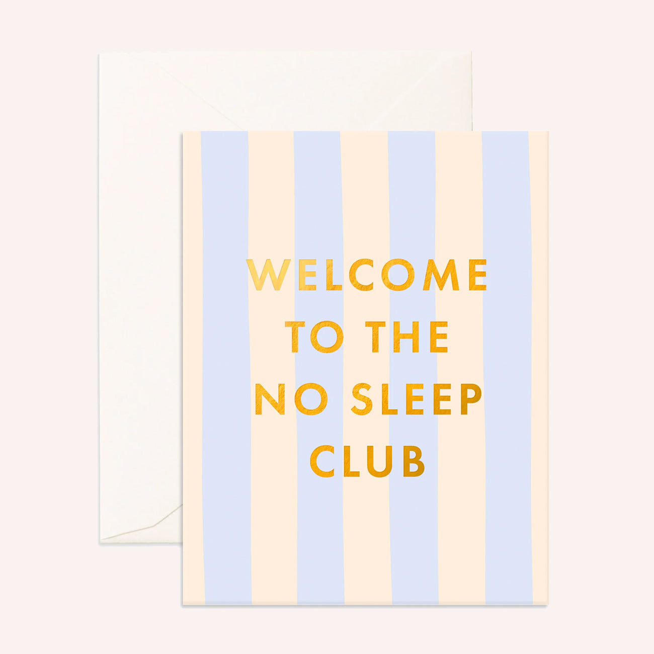 Greeting Card - No Sleep Club - Blue