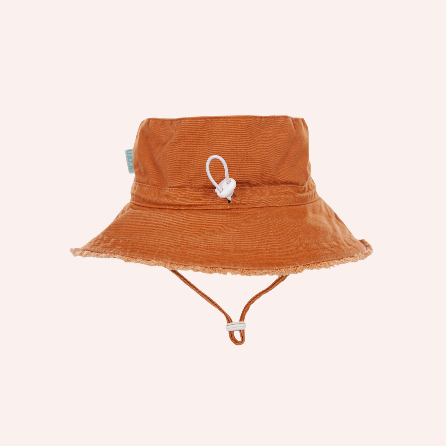 Frayed Bucket Hat - Chestnut