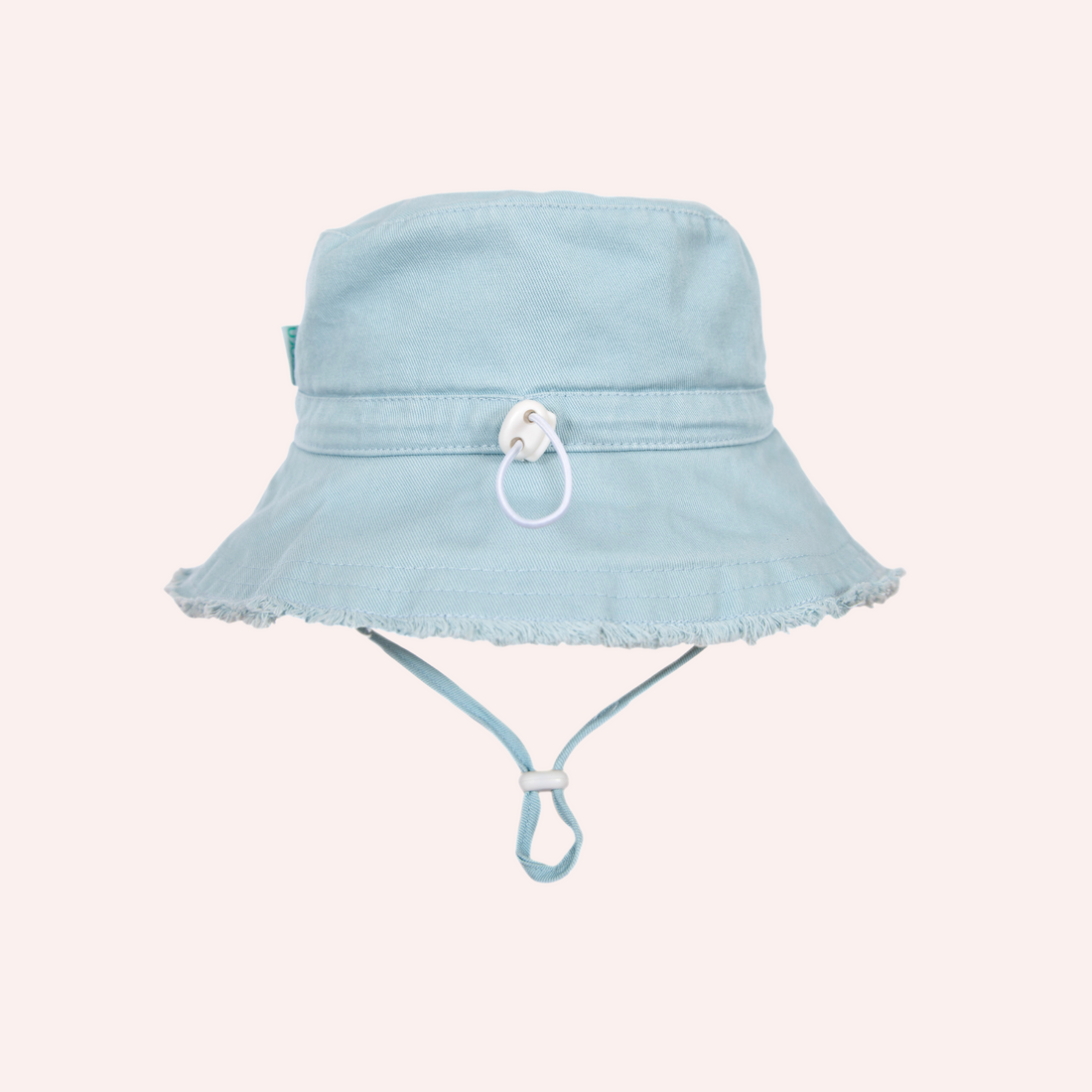 Frayed Bucket Hat - Seafoam