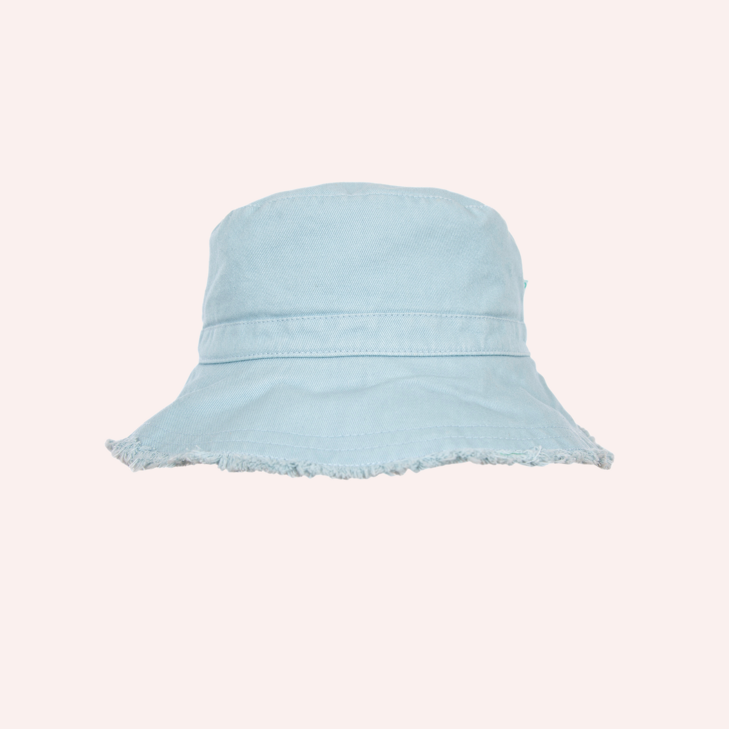 Frayed Bucket Hat - Seafoam