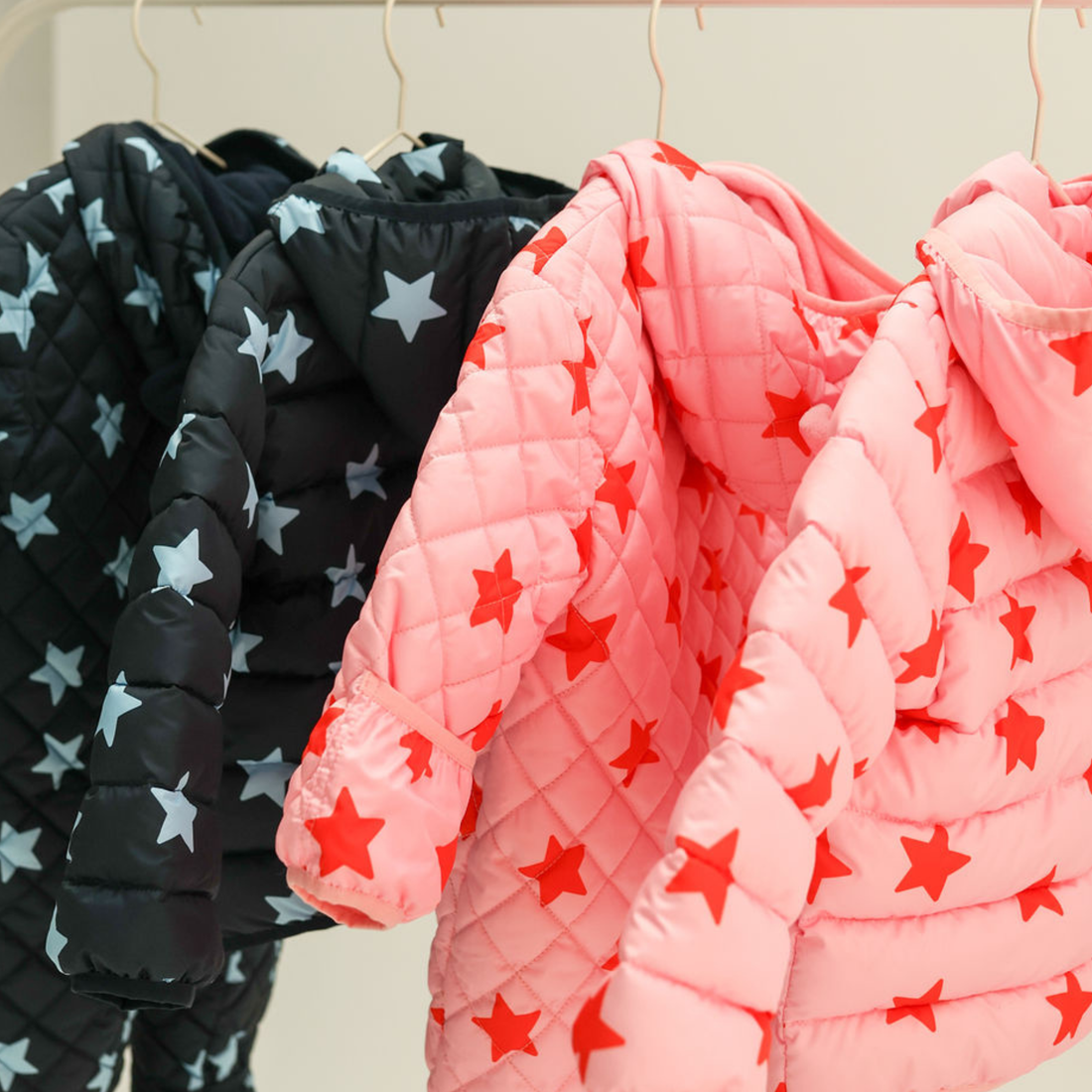 Freddie Bear Suit - Pink Stars