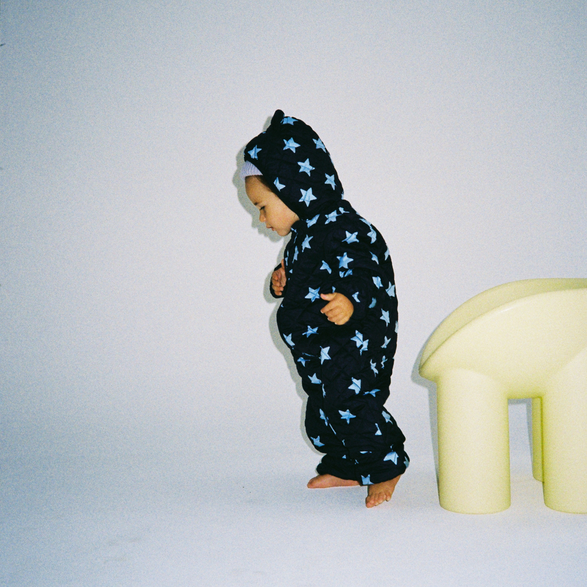 Freddie Bear Suit - Blue Stars