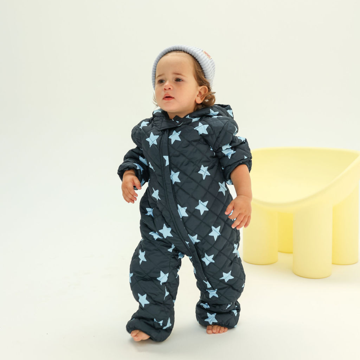 Freddie Bear Suit - Blue Stars