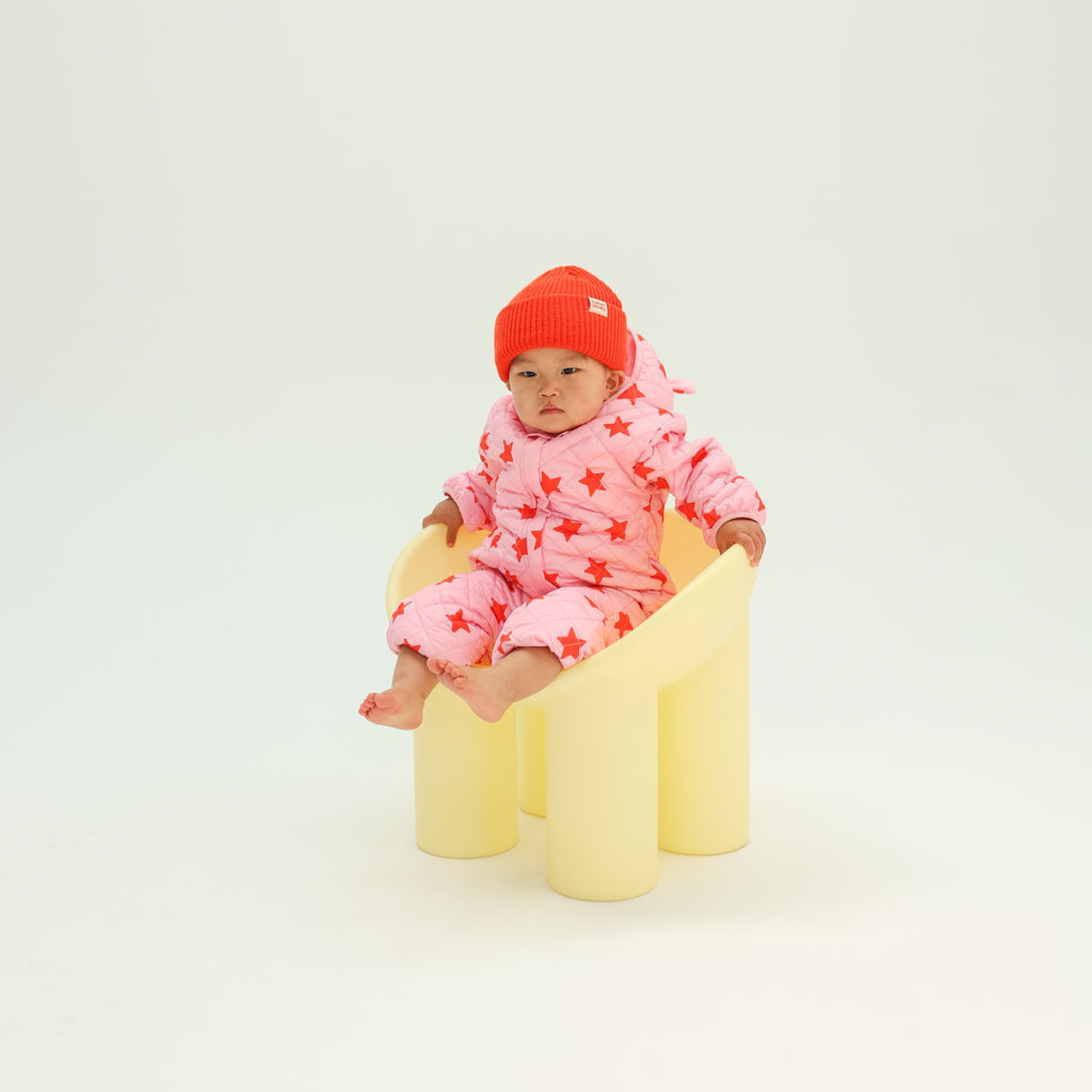 Freddie Bear Suit - Pink Stars