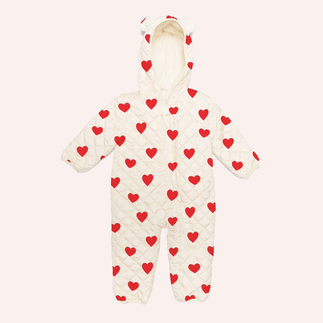 Freddie Bear Suit - Red Hearts
