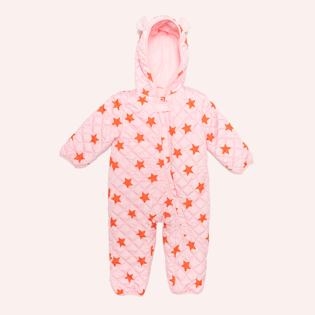 Freddie Bear Suit - Pink Stars