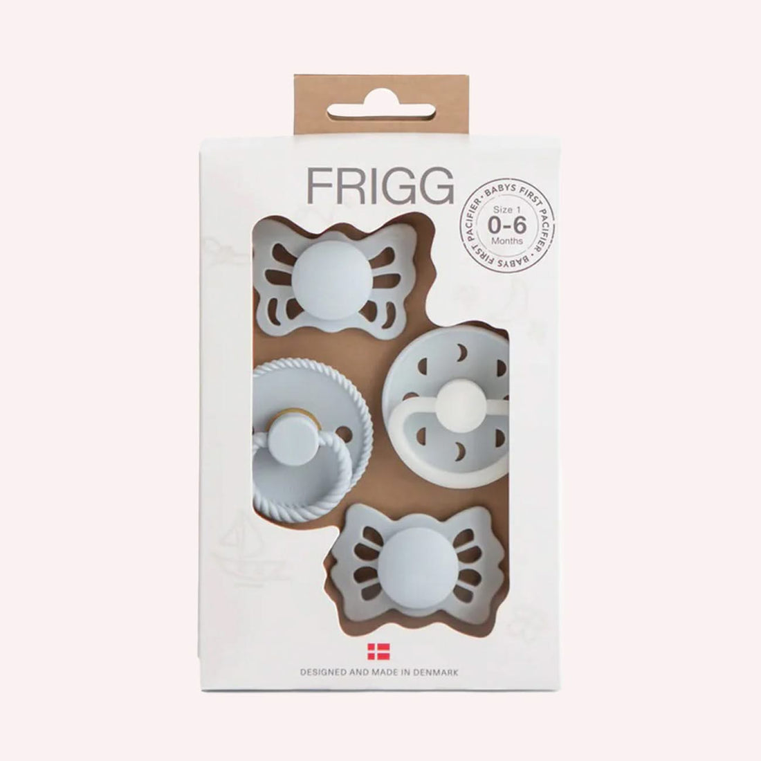 Frigg Try-it 4pk - Powder Blue (Butterfly, Rope, Moon Phase Night, Lucky)