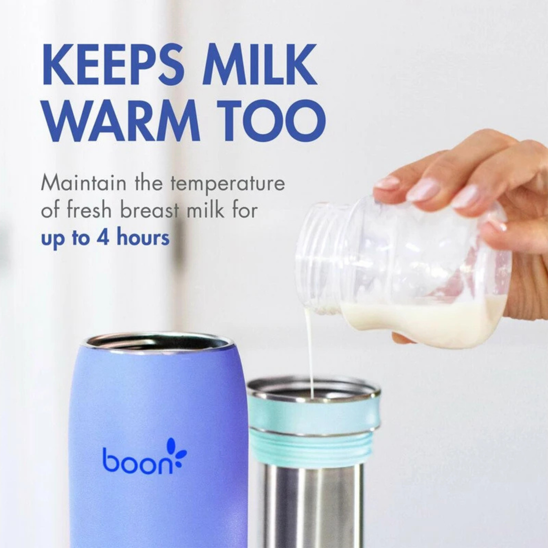 Frosh Stainless Steel Milk Container - Blue
