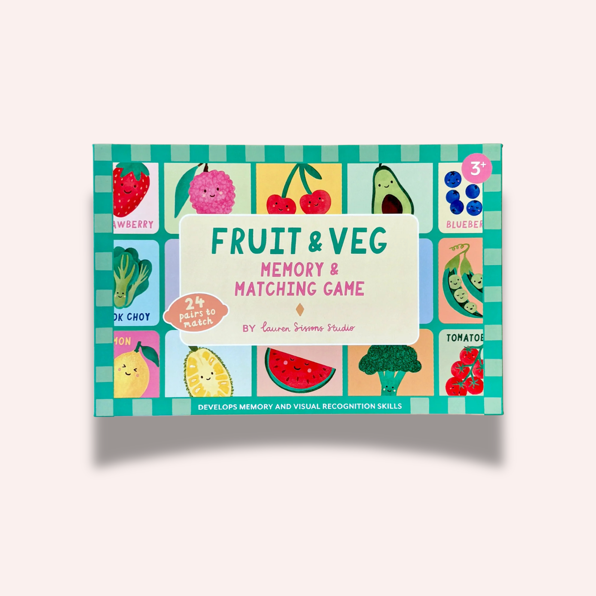 Fruit and Veg Memory & Matching Game