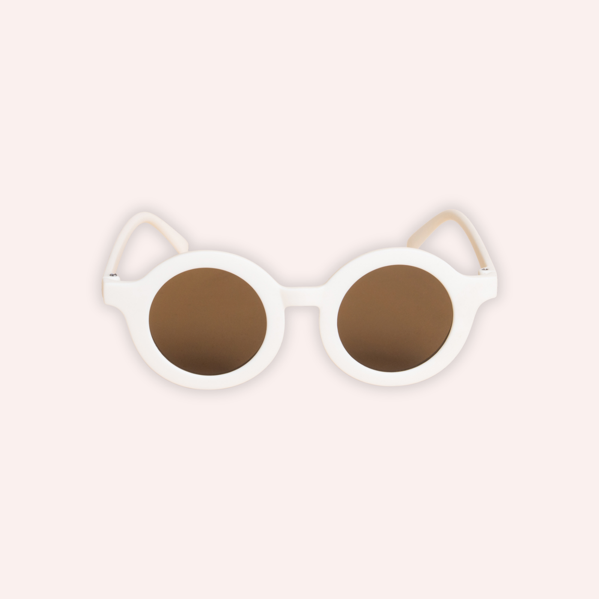 Summer Fave Kids Sunnies - Ivory Round