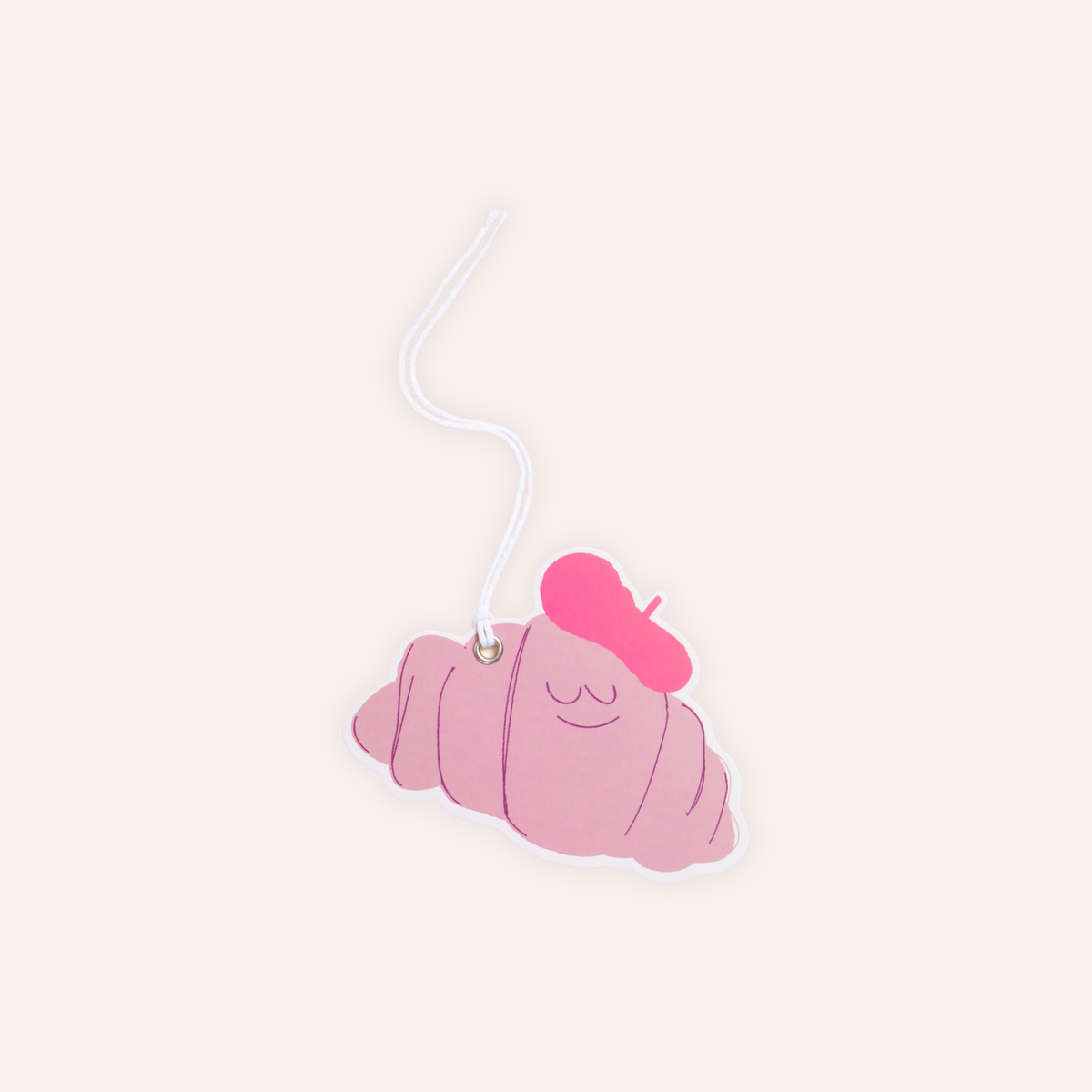 Me to You Greeting Swing Tag - Croissant Peach