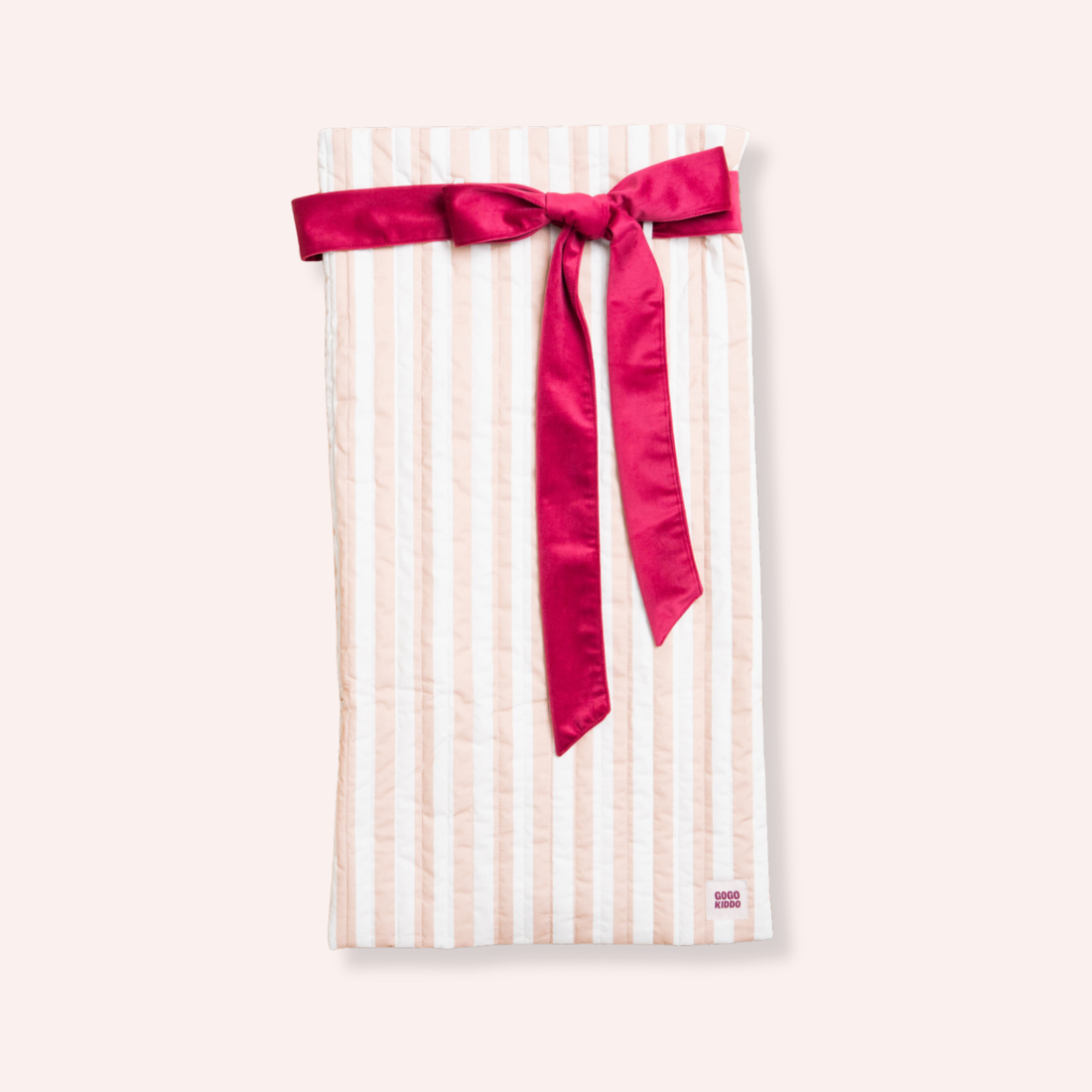 Merry Merry Santa Sack - Neutral Stripe
